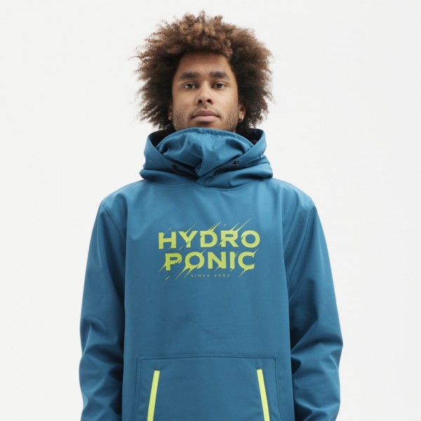 Hydroponic Folk blue coral sudadera