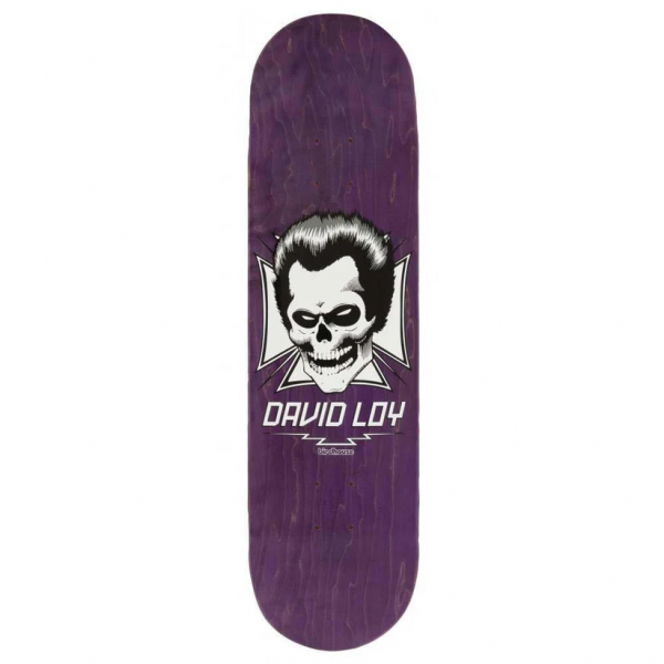 Birdhouse Pro Loy Skull 8,38" purple tabla de skate