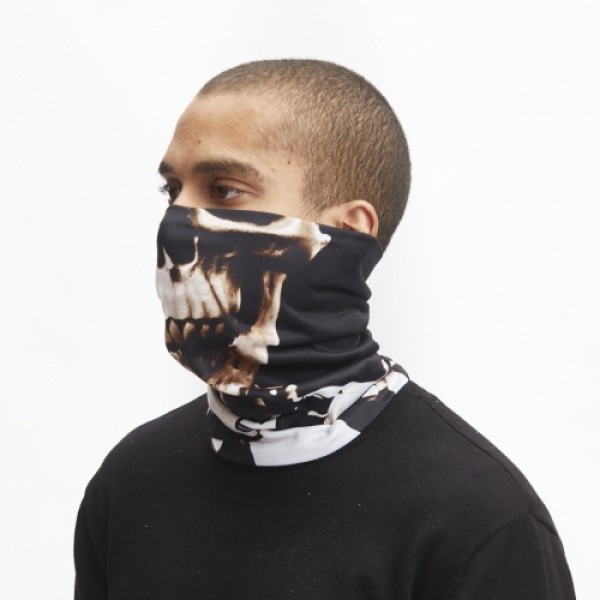 Hydroponic Neck skull bufanda-cuello