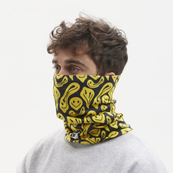 Hydroponic Neck smiley black bufanda-cuello