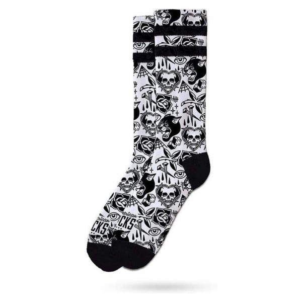 American Socks Skater Skull calcetines