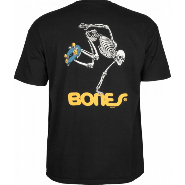 Powell Peralta Skateboard Skeleton black camiseta