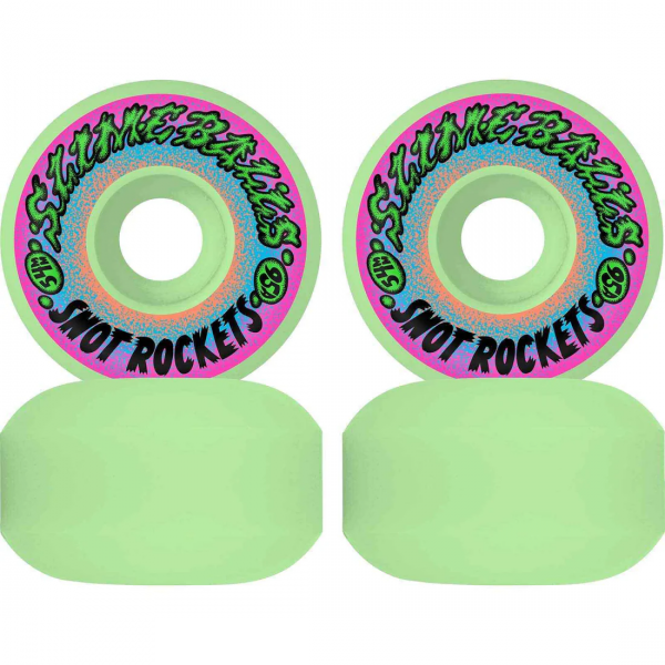 Santa Cruz Snot Rockets 54mm 95A green ruedas de skateboard