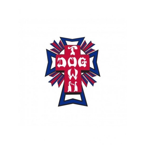 Dogtown Cross Logo usa 4" pegatina