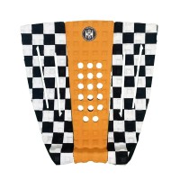 Koalition 3 pieces randy checker/orange grip de surf