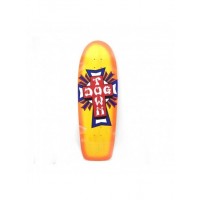 Dogtown Cross Logo 70's Rider yellow 10" x 30.575" tabla skate