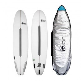 Bekain Clear Epoxy 7,4" pack tabla de surf
