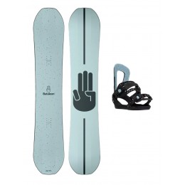 Pack snowboard - Tablas con fijaciones de snowboard | Daktak