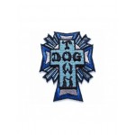 Dogtown Cross Logo blue parche