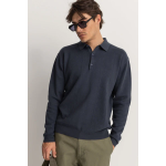 Rhythm Rory LS navy polo