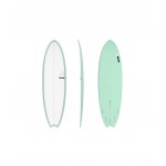 Torq Fish Pinline 6,6" white seagreen tabla de surf