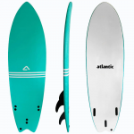 Atlantic Whale 6.4" 50L softboard tabla de surf