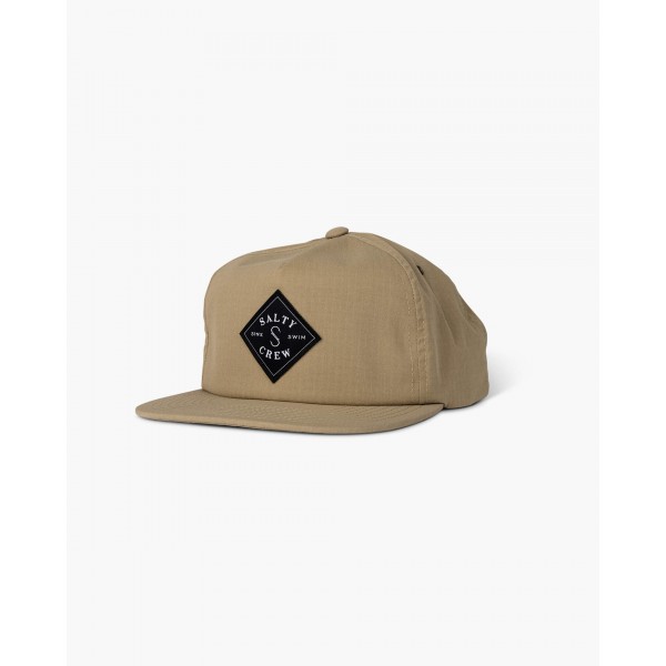 Salty Crew Tippet Rip 5 panel kaki gorra